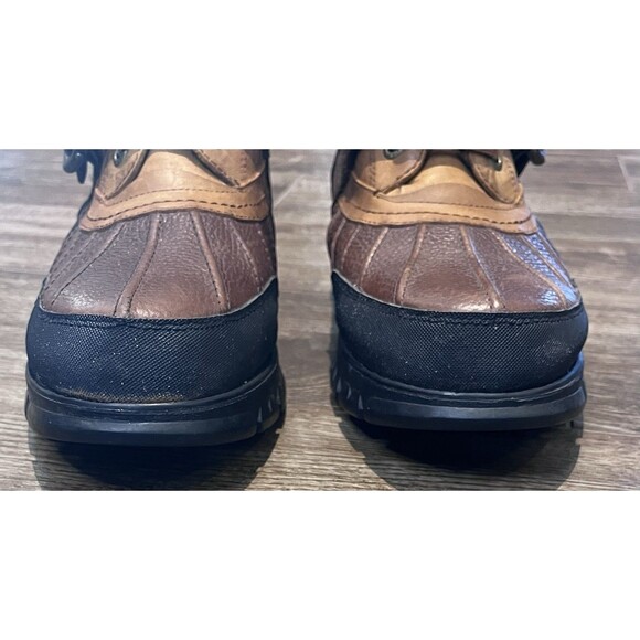 POLO Ralph Lauren Dover III Boots Men's Size 13 D Leather Duck - Picture 4 of 16
